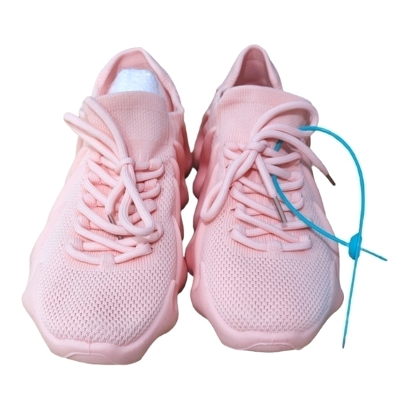 SSSJWS Women's Breathable Pink Walking Shoes Size 6.5(38) - Picture 3 of 9